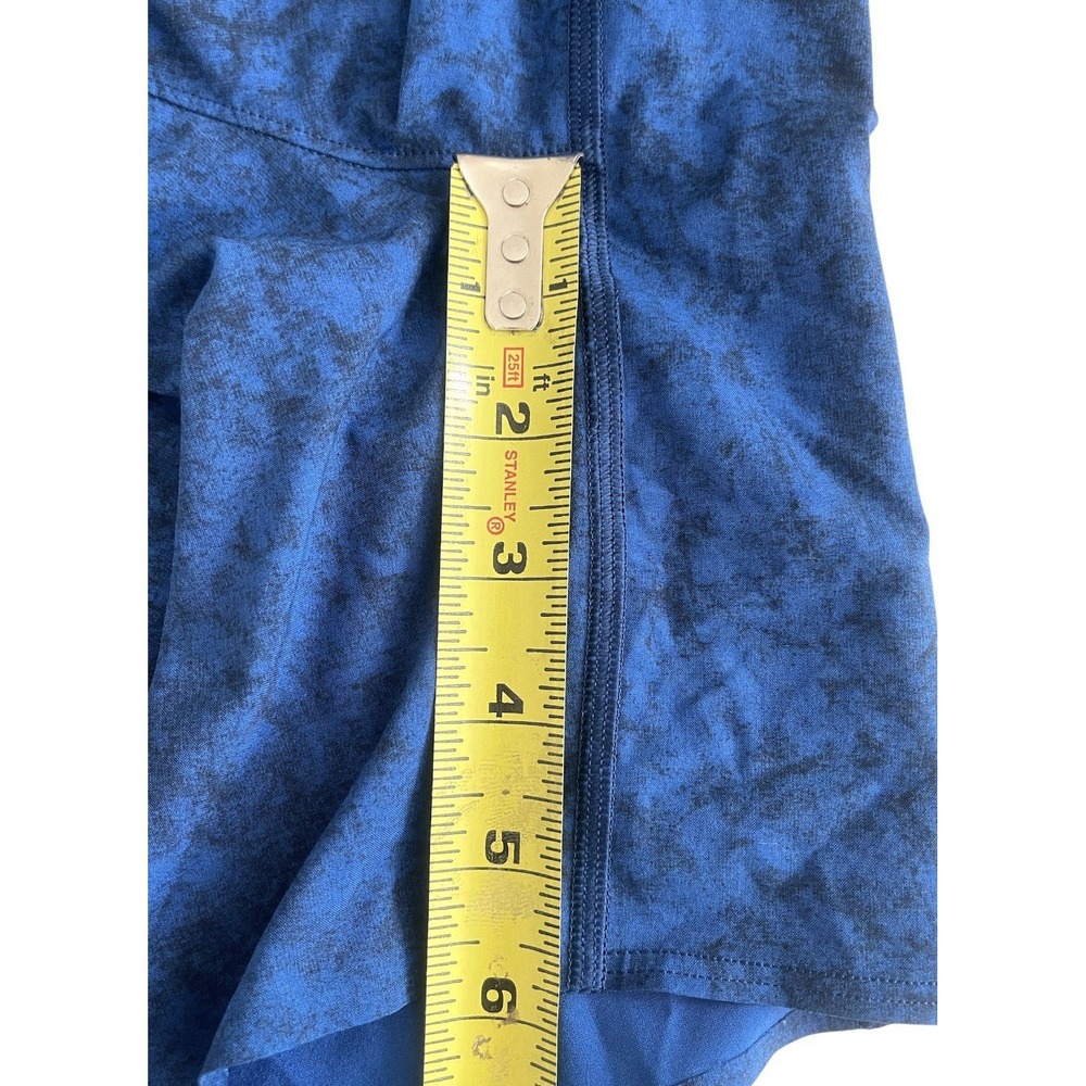 Lululemon Surge Lined Short 6" Gravel Dust Symphony‎ Blue True Navy Sz M Gym - Picture 15 of 16
